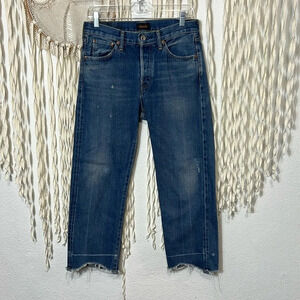 Chimala Unisex Distressed Selvedge Denim Size Women's 26